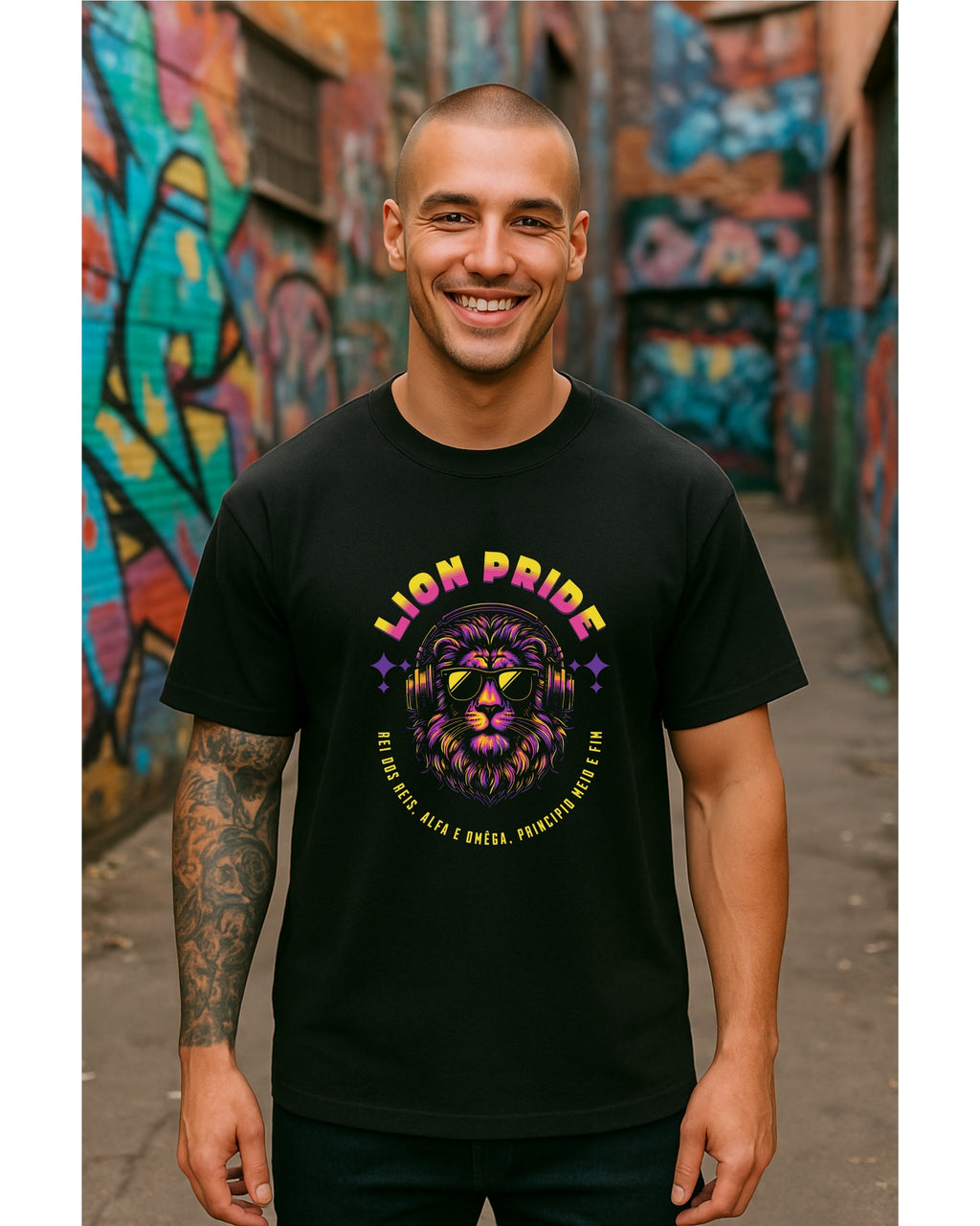 Camiseta Premium – Lion Pride