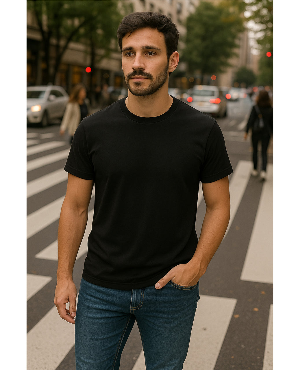 Camiseta Premium – Abençoado