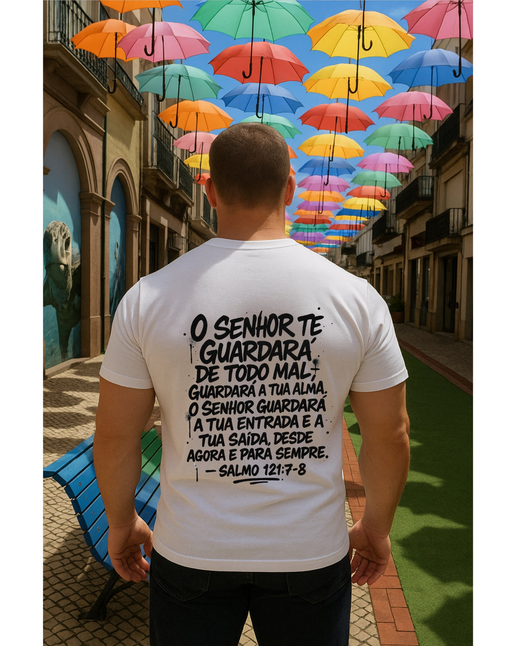 Camiseta Premium - Salmo 121:7-8