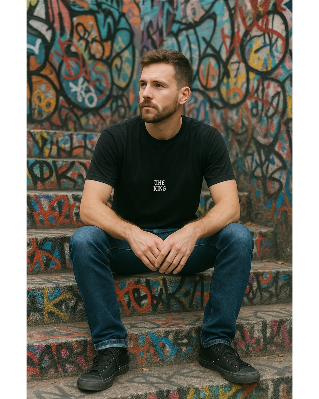 Camiseta Premium - The King