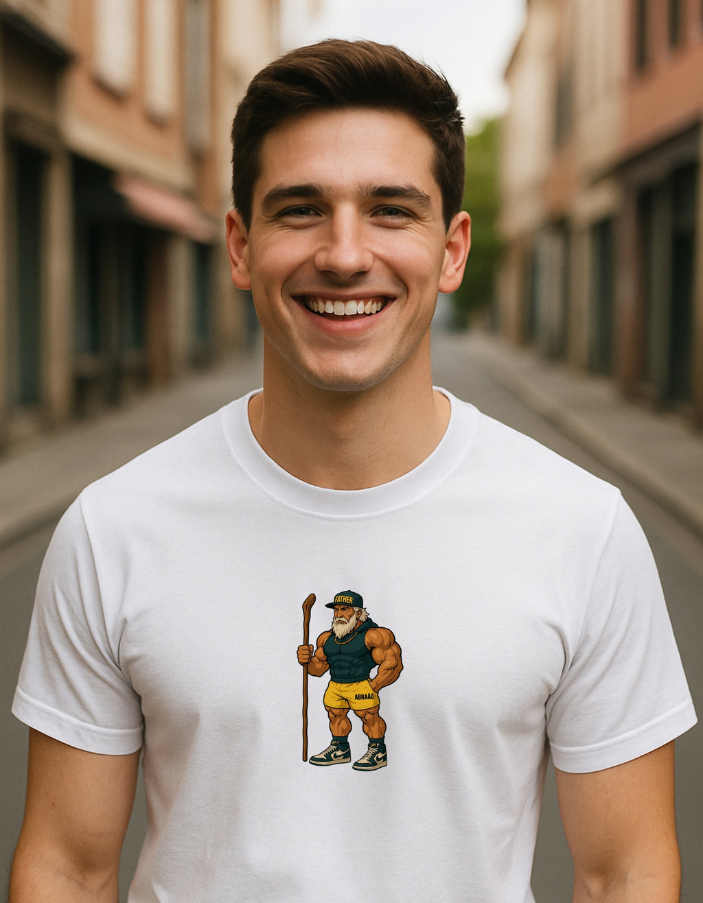 Camiseta Premium- Abraao